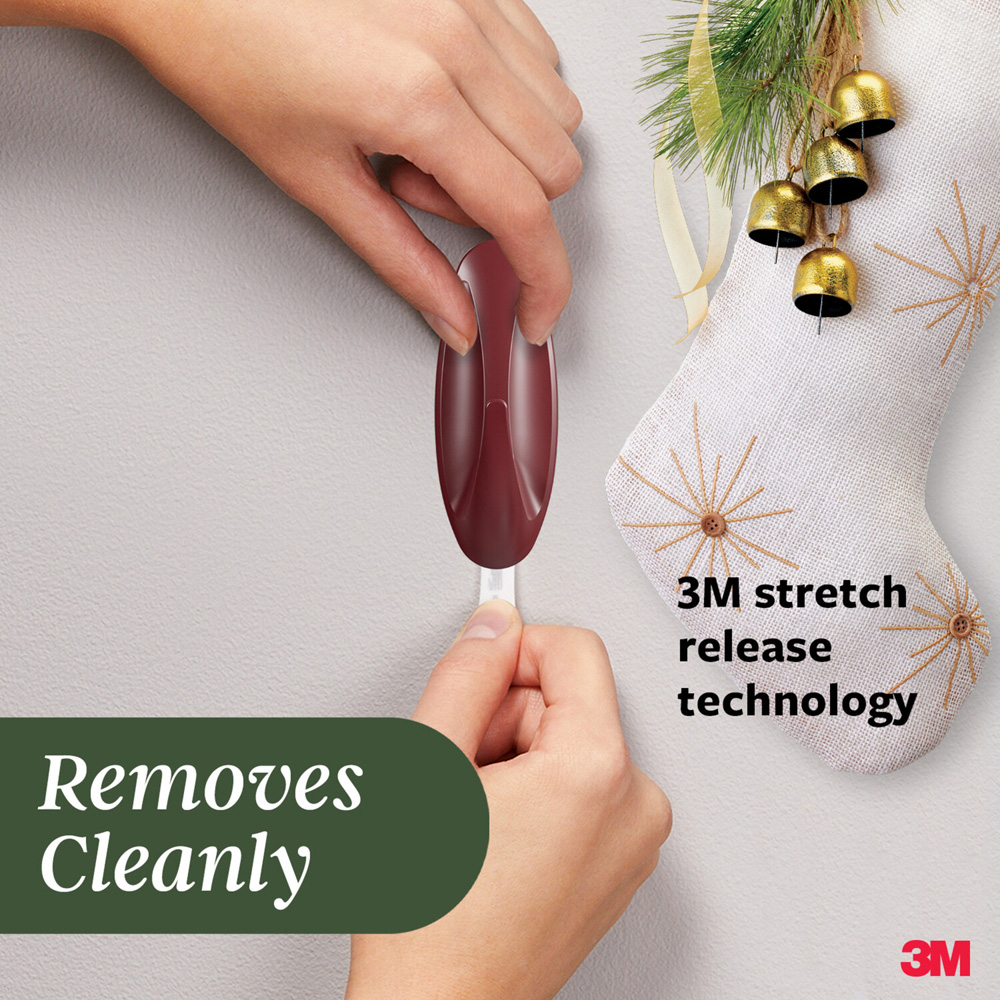 Pack of 4 Command Medium Designer Hooks Mulled Wine Image 5