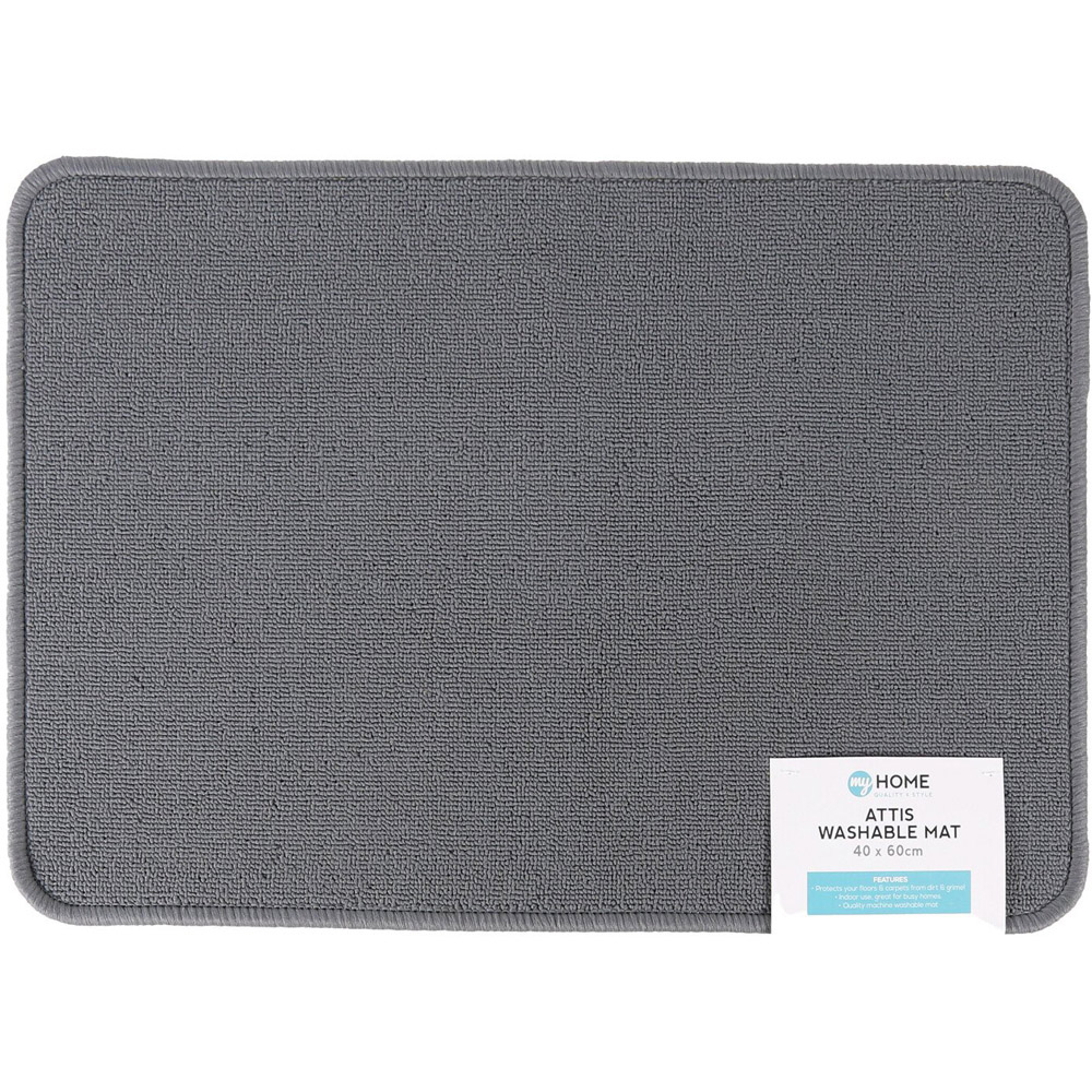 Single My Home Attis Small Latex Doormat 40 x 60cm in Assorted styles Image 2