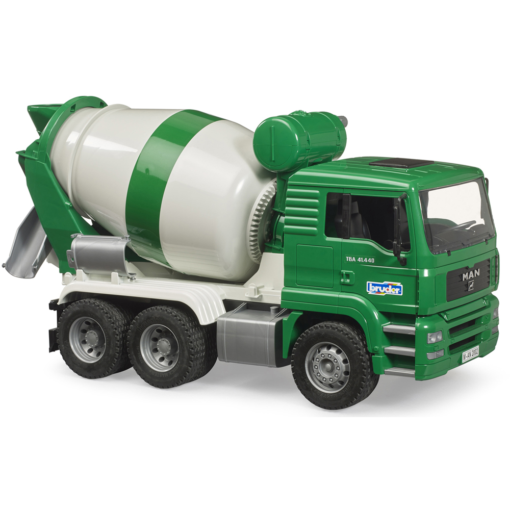Bruder Kids MAN TGA Rapid Mix Cement Mixer Truck Playset Model Image 2