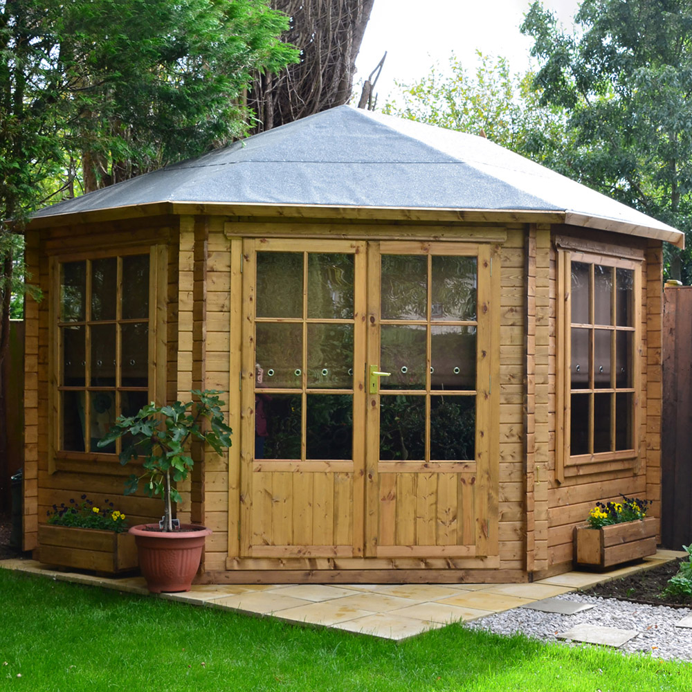 Shire Ardcastle 10 x 10ft Log Cabin Image 2