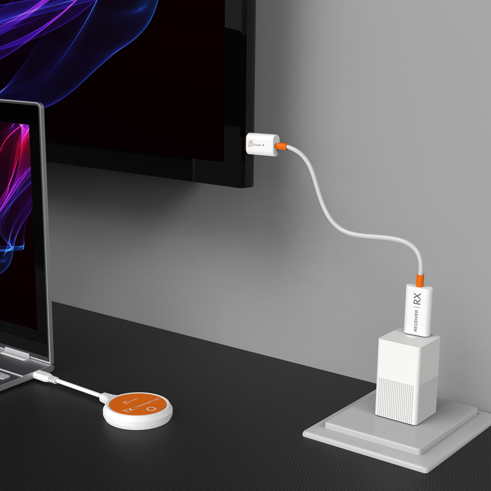 J5 Create Screencast USB-C Wireless HDMI Image 2