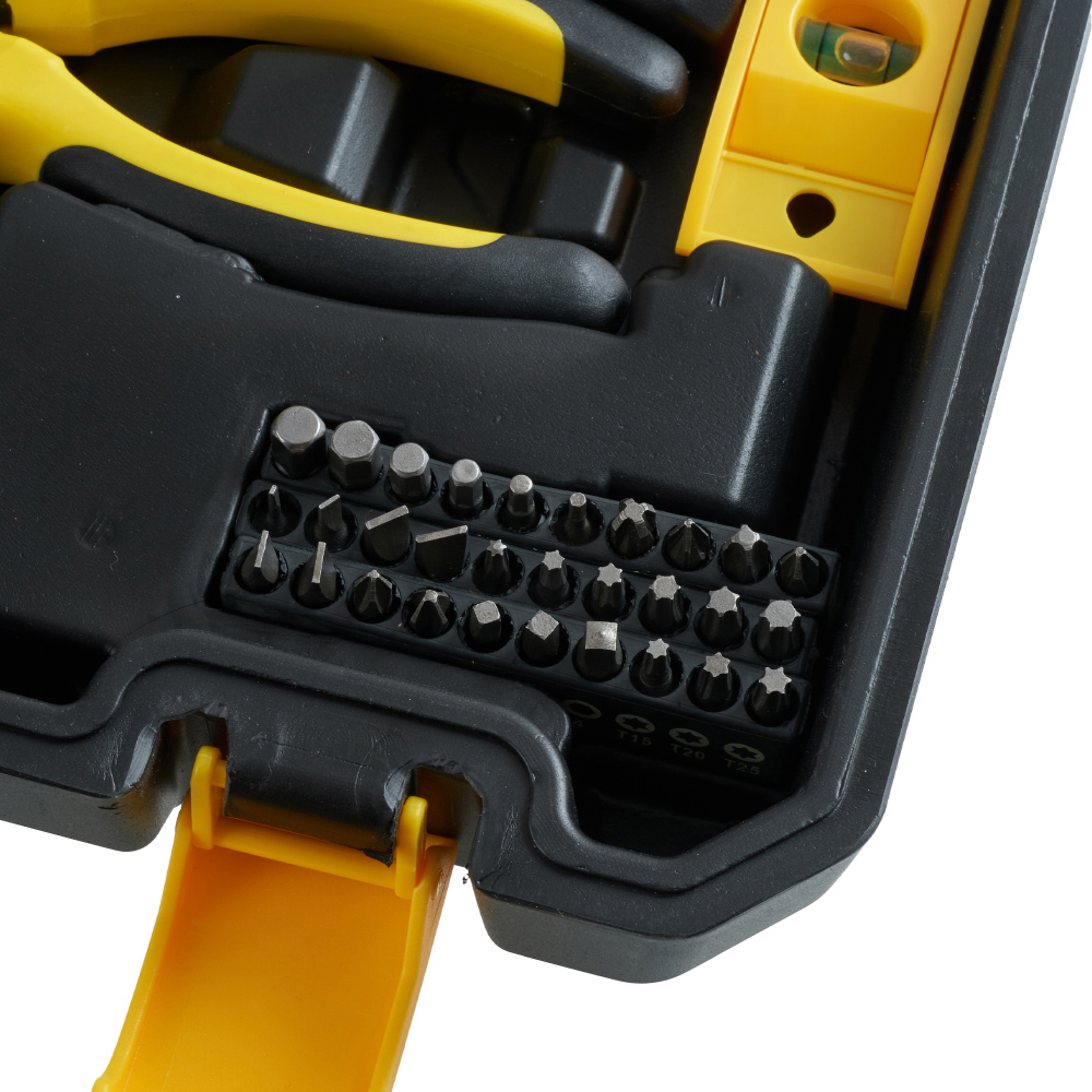 Living and Home 98 Piece Black Multi-Purpose Home Repair Tool Kit Image 3