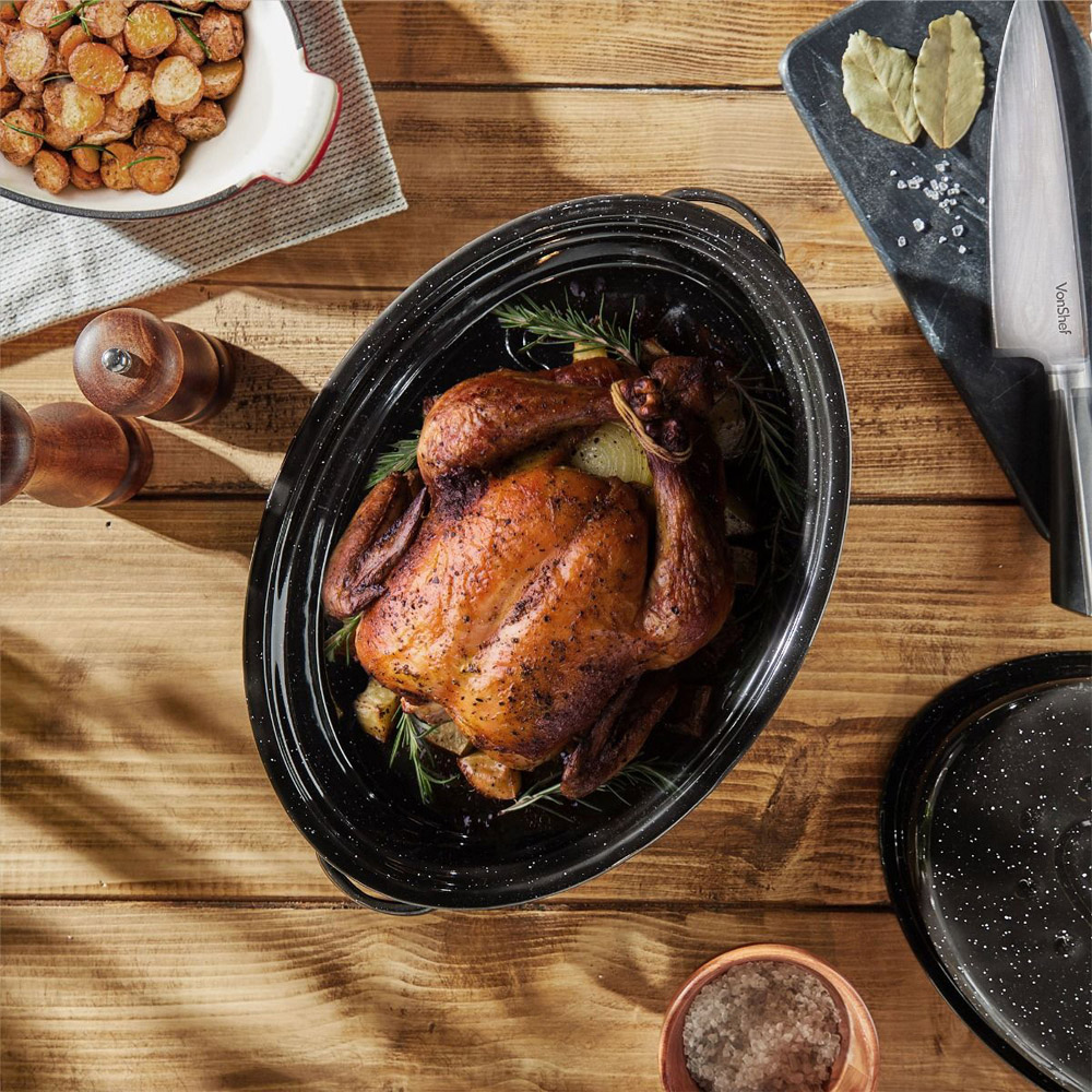Roasting tin with lid wilko deals