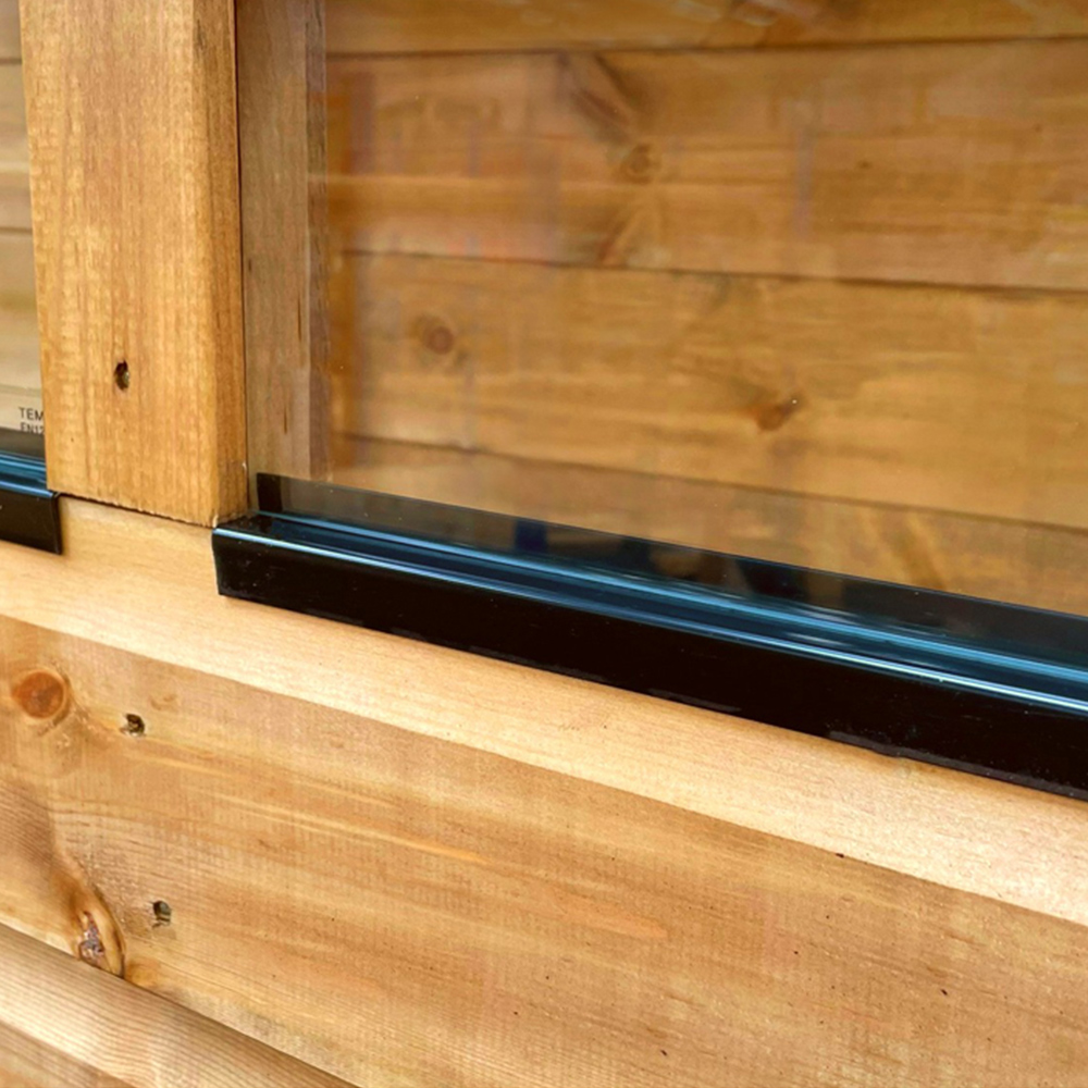 Empire Sheds 18 x 6ft 2 Door Dipped Treated Tongue and Groove Pent Potting Shed Image 2