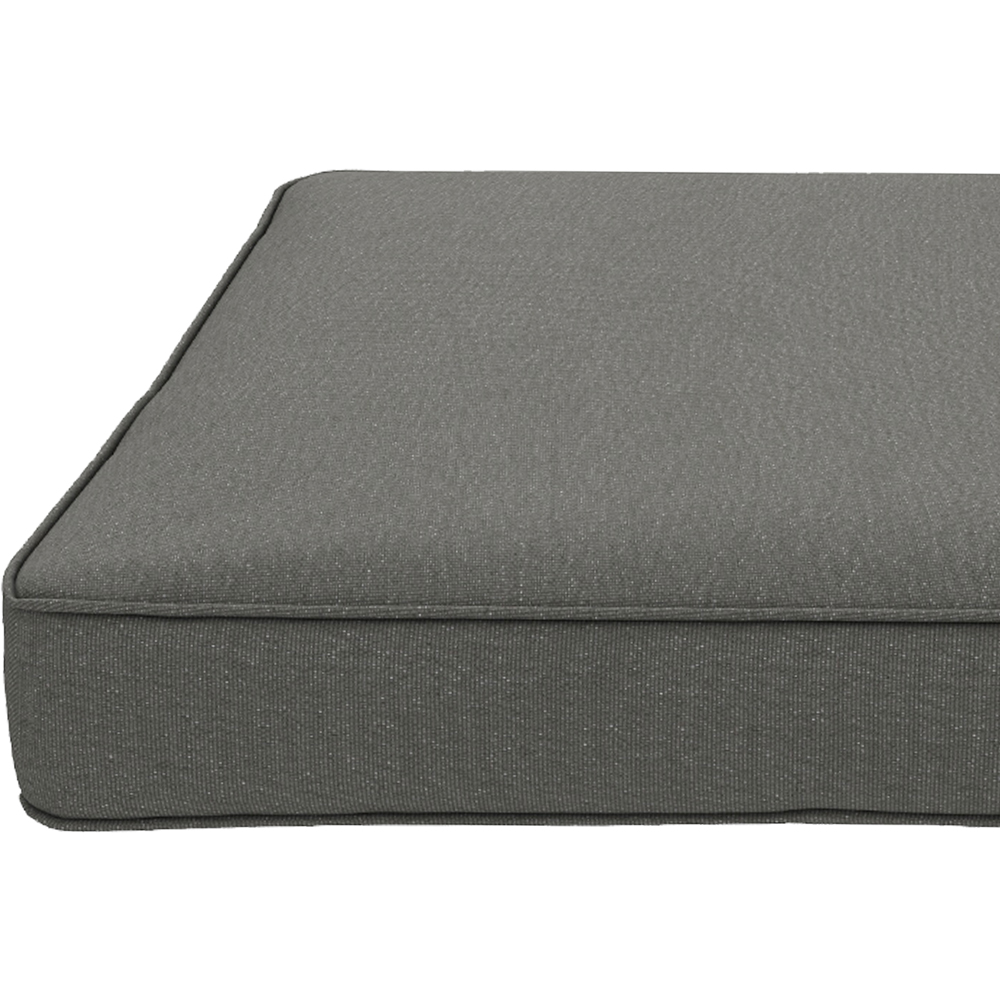 Outsunny Charcoal Grey Seat Replacement Cushion 51 x 51cm 4 Pack Image 3