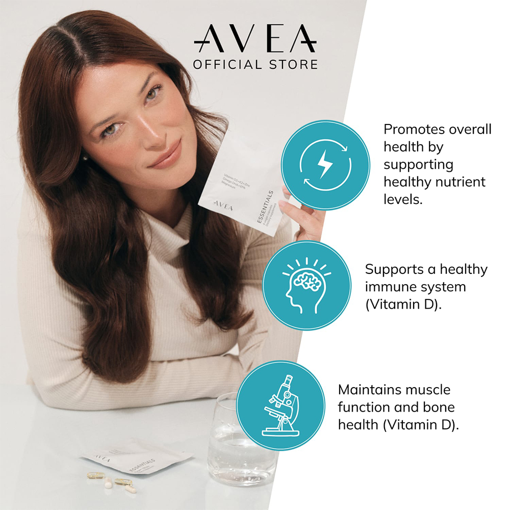 Avea Essentials Multivitamin Sachets 30 Pack with 4 Capsules Image 3
