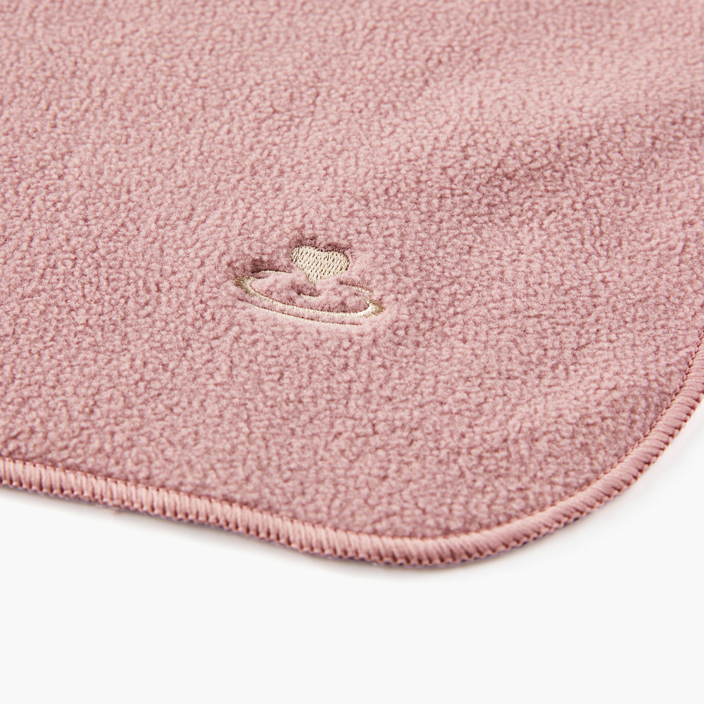 Myga Blush Fleece Reversible Yoga Blanket 200 x 145cm Image 3