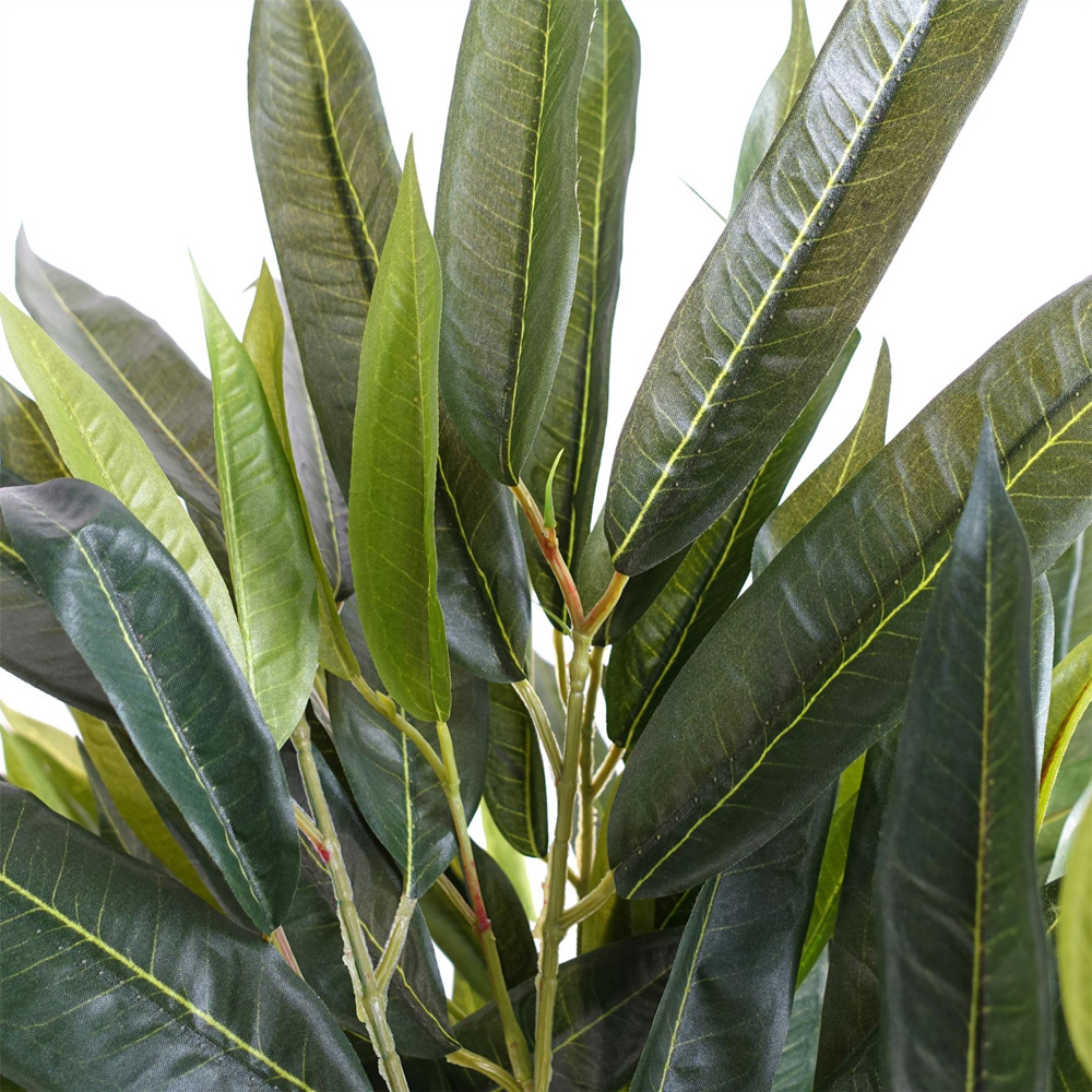 Botanik Longifolia Ficus Natural Trunk Artificial Tree in Pot 3ft Image 3