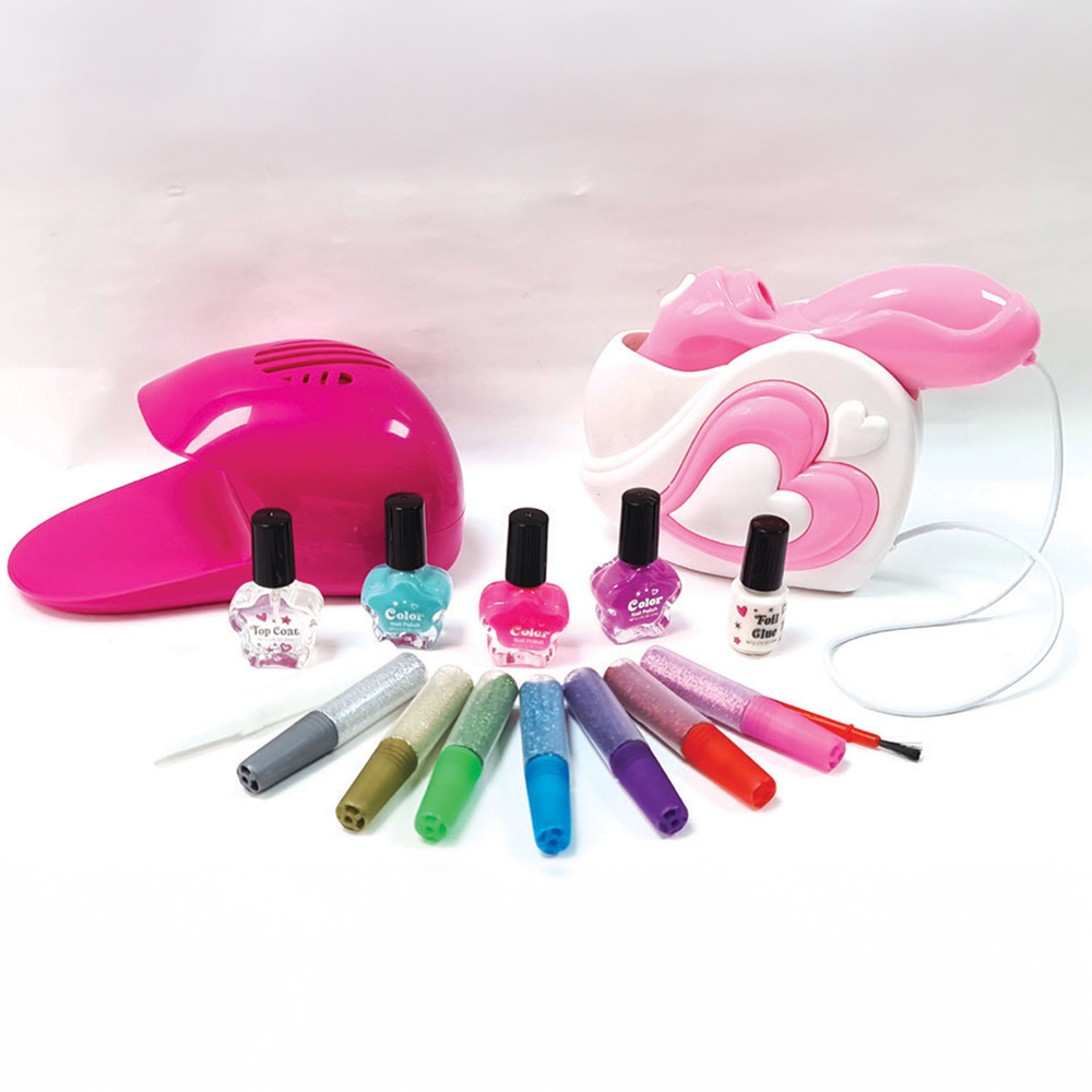 Small World Toys Make Your Own Air Brush Nail Salon Kit Image 2