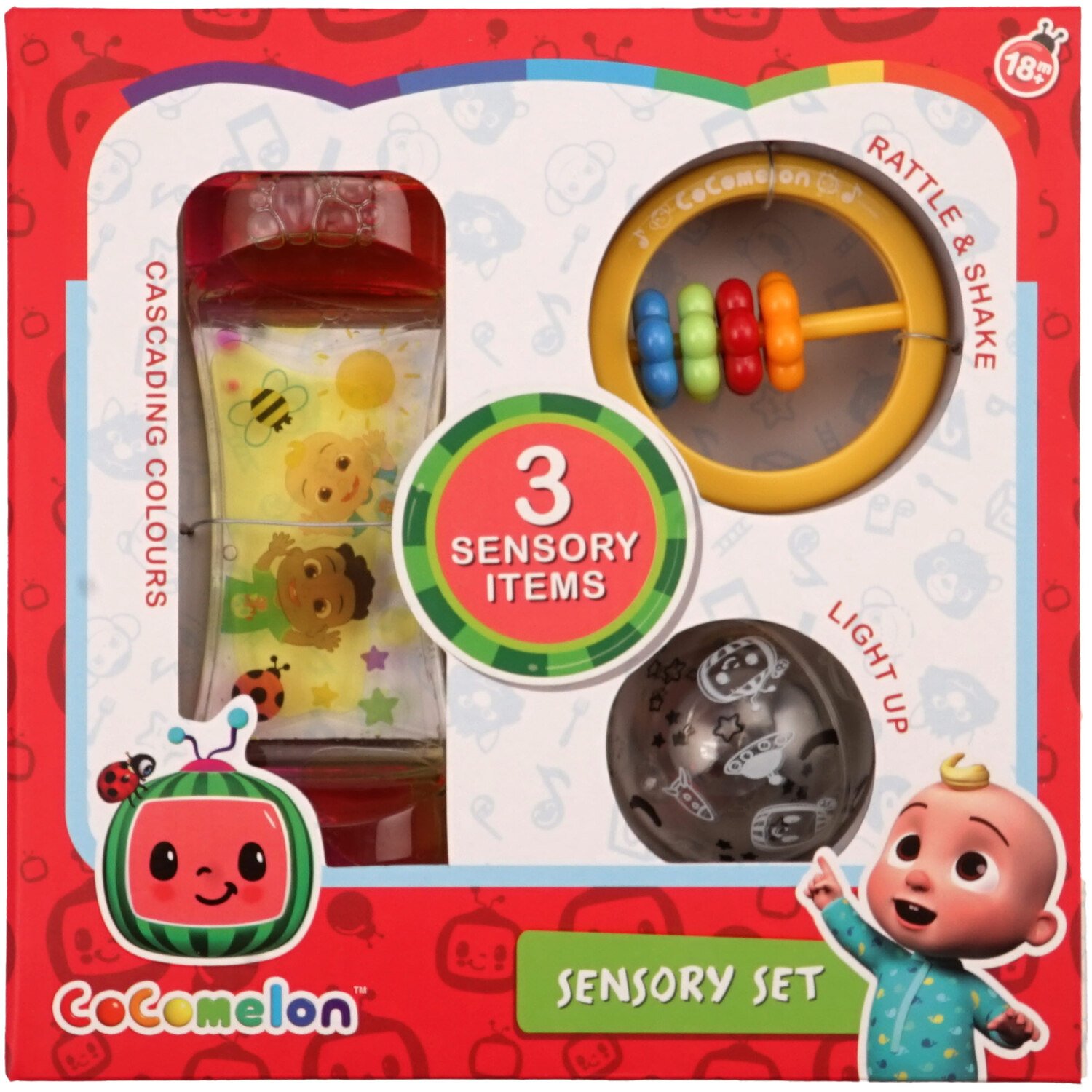 CoComelon Sensory Set - Red Image 1
