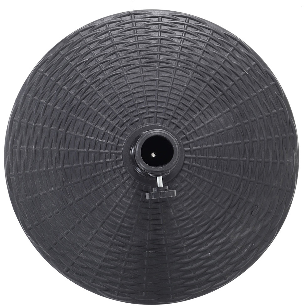 Living and Home Round Resin Heavy Duty Parasol Base 14kg Image 3
