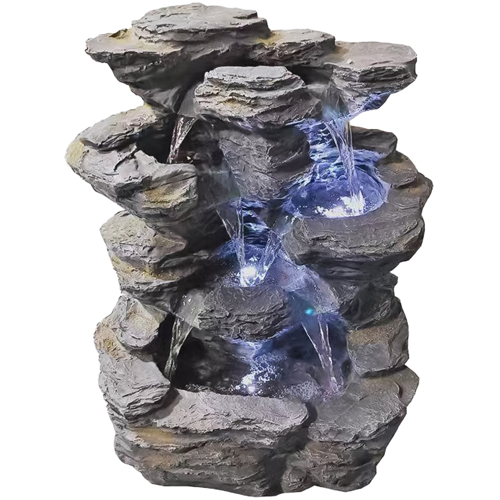 Tranquillity Hoki Solar Powered LED Water Feature Image