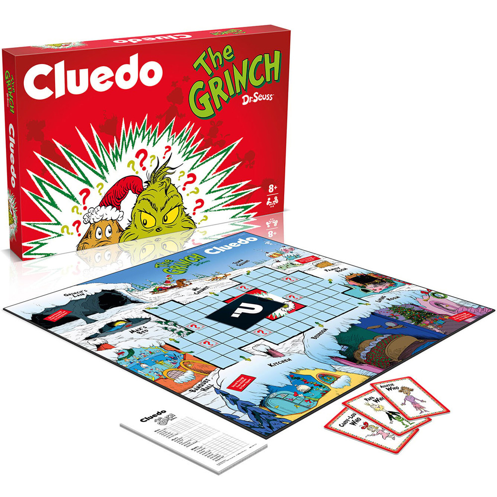 The Grinch Cluedo Game - Multicolour Image 2