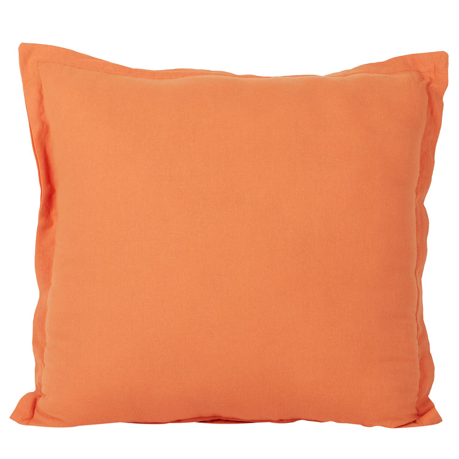 Pack of 2 Reversible Outdoor Cushions - Rust Image 3