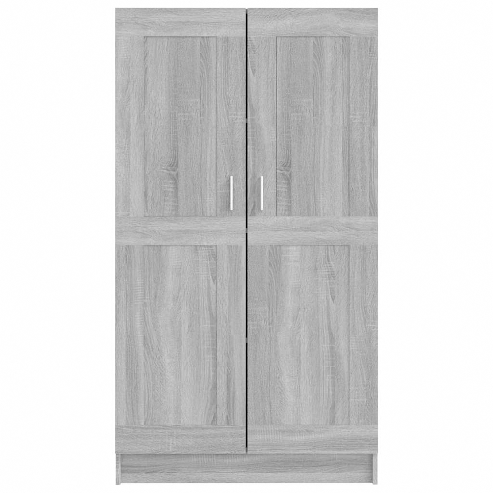 vidaXL 2 Door Grey Sonoma Oak Cabinet Image 5