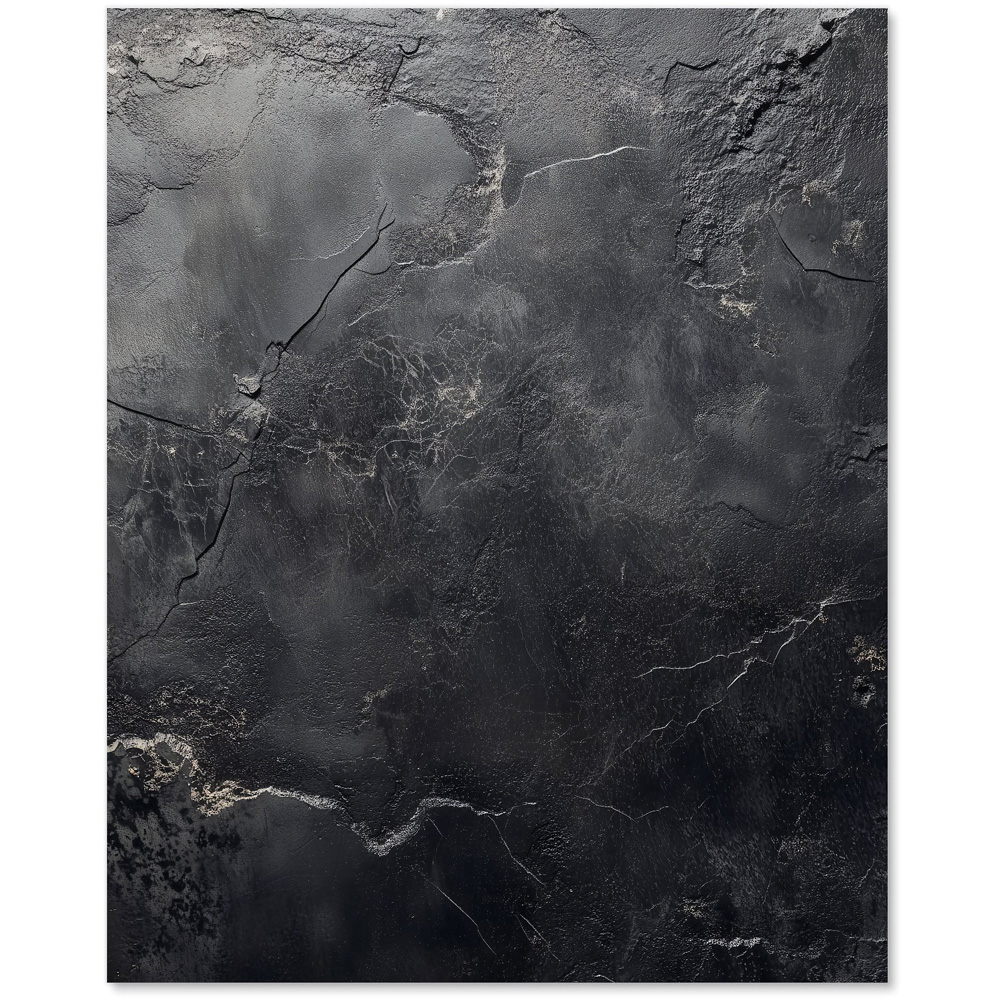 Warren Reed Designer Dark Concrete Effect Glass Kitchen Splashback 75 x 60cm Image 2