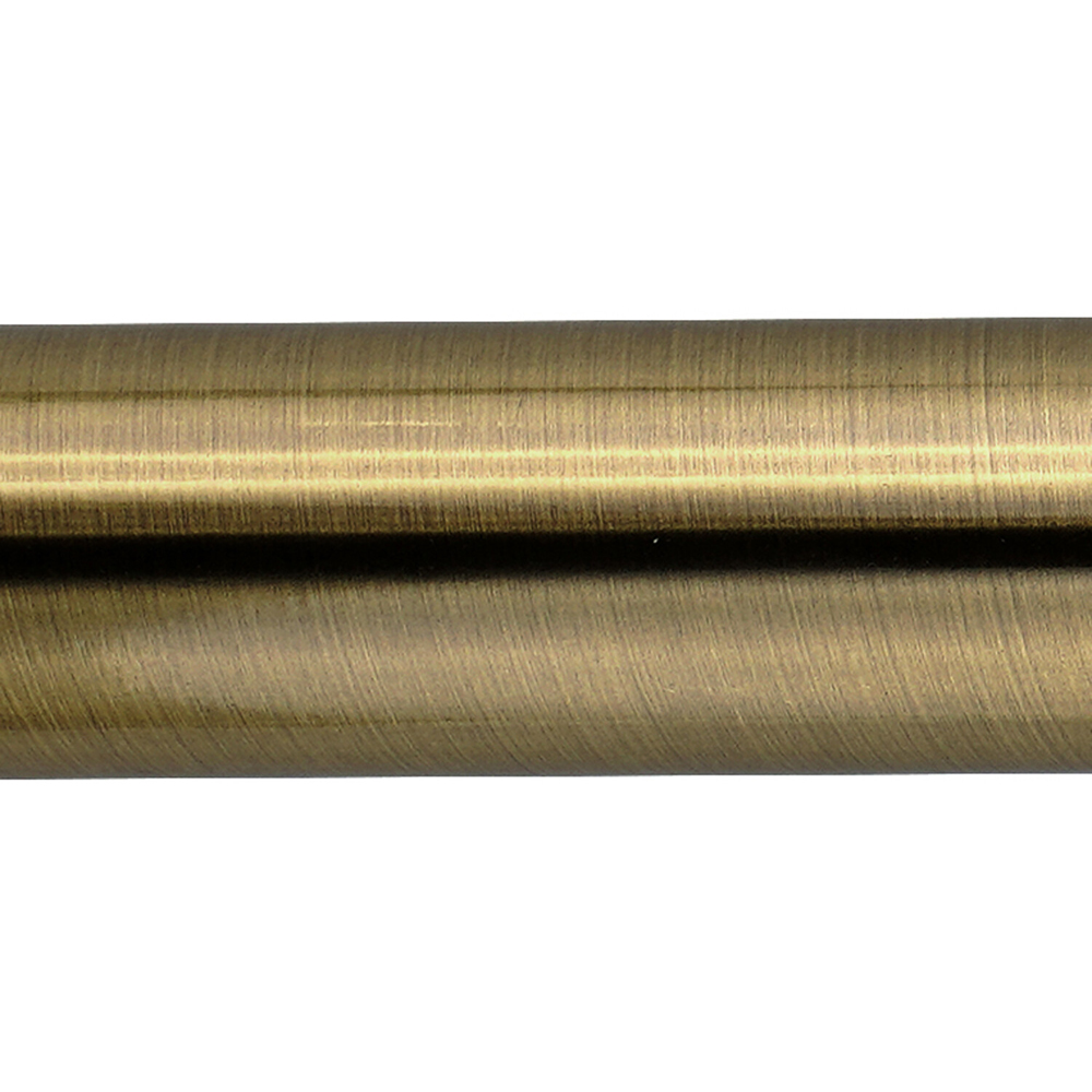Stockholm Curtain Pole Brass 120 - 210 cm Image 3