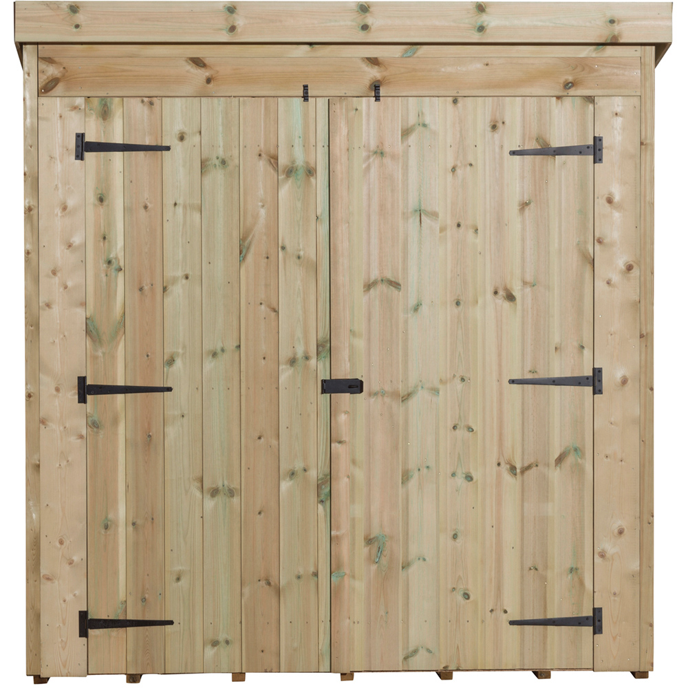 Empire Sheds 5000 6 x 4ft Double Door Tongue and Groove Pent Garden Shed Image 3