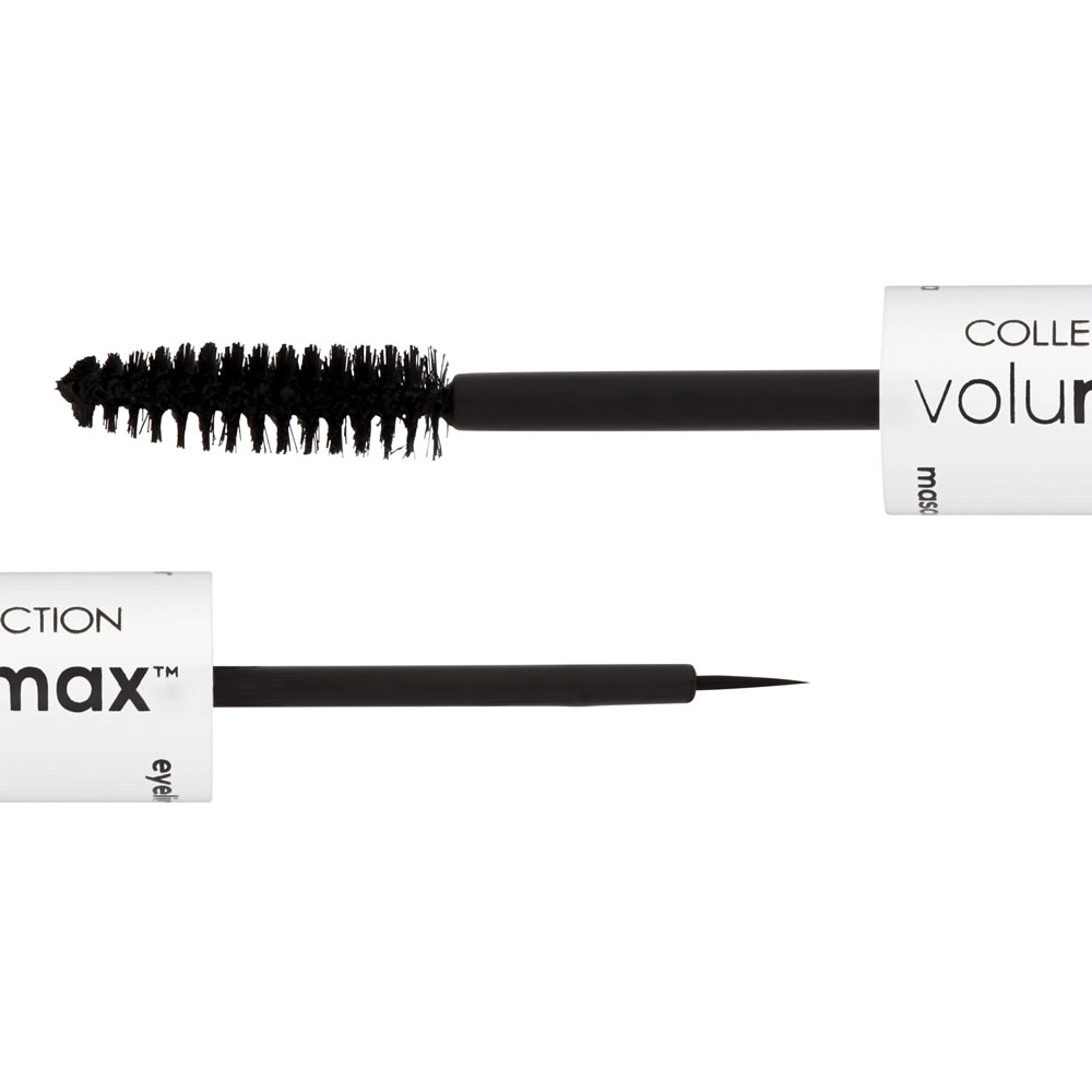 Collection Volumax Eyeliner & Mascara Duo Ultra Black Image 3