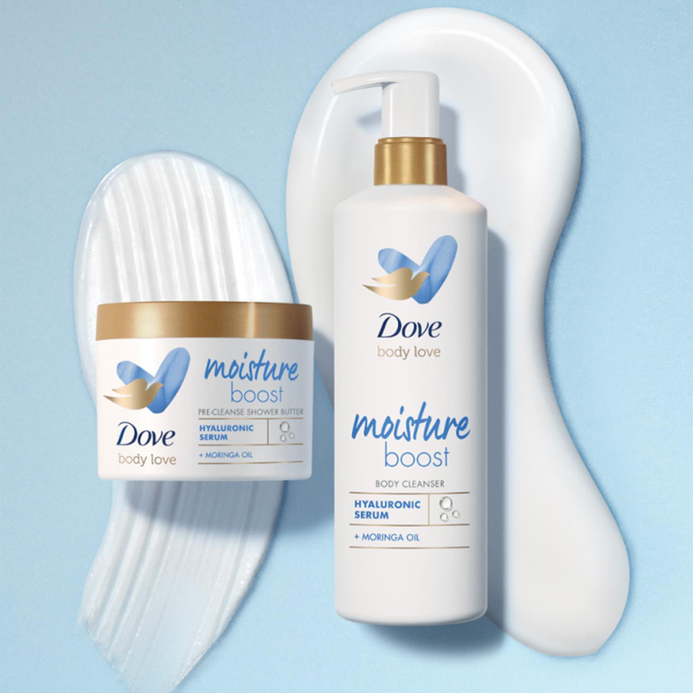 Dove Body Love Moisture Boost Pre Cleanse Shower Butter 283ml 24 Pack Image 6