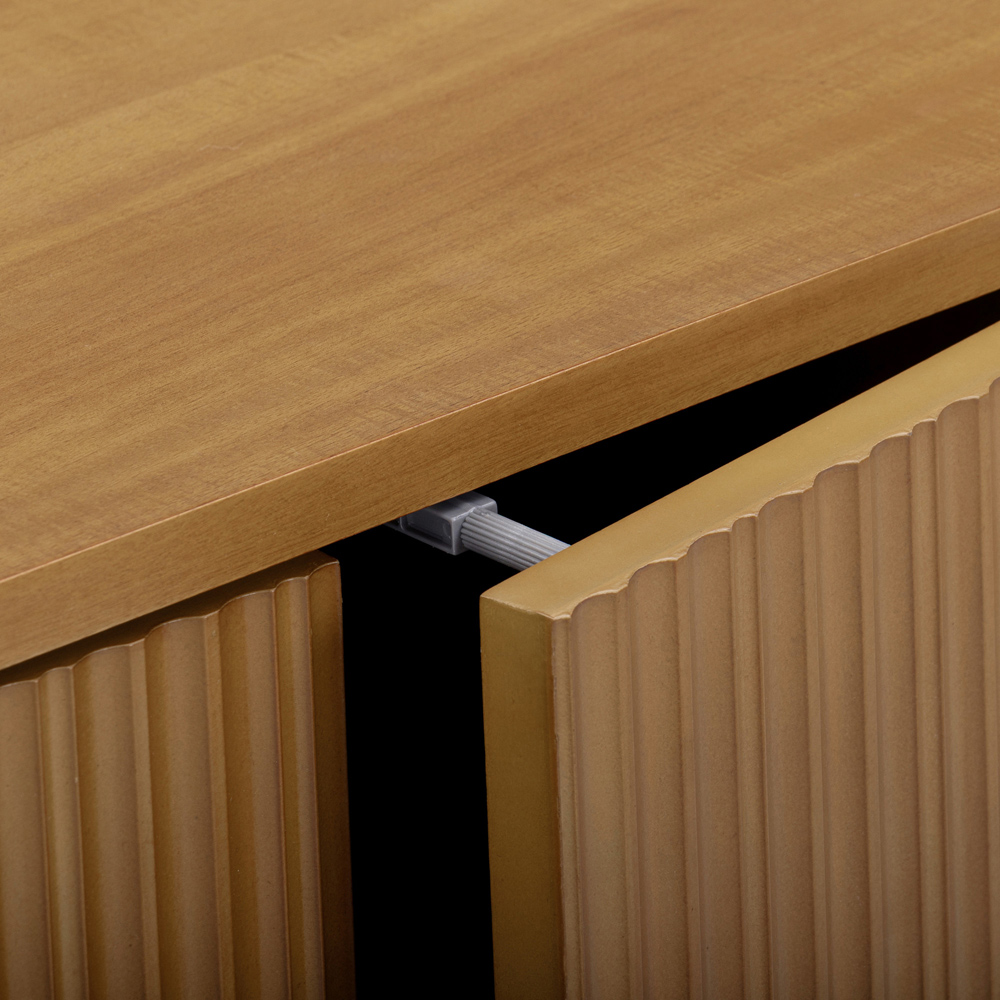Teamson Home Tremolo 2 Door 3 Drawer Natural Sideboard Image 6