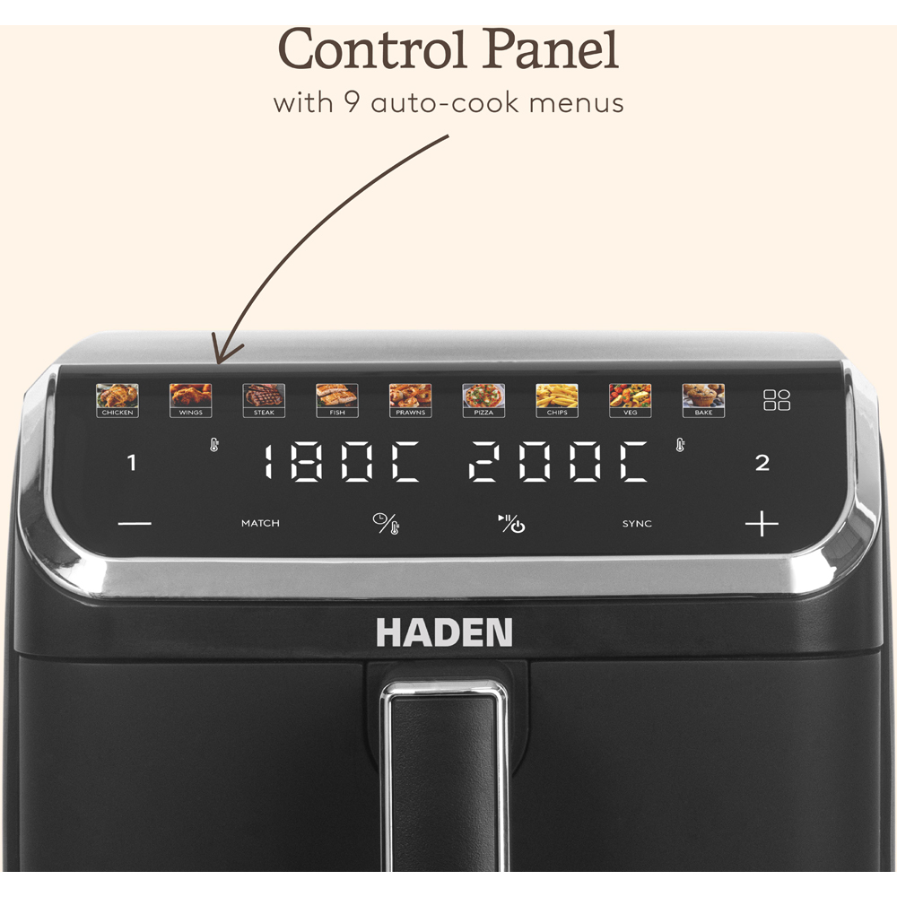 Haden 216359 5L Double Stack Air Fryer Image 4