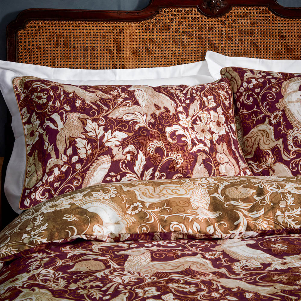 Paoletti Harewood Single Ruby Duvet Set Image 3