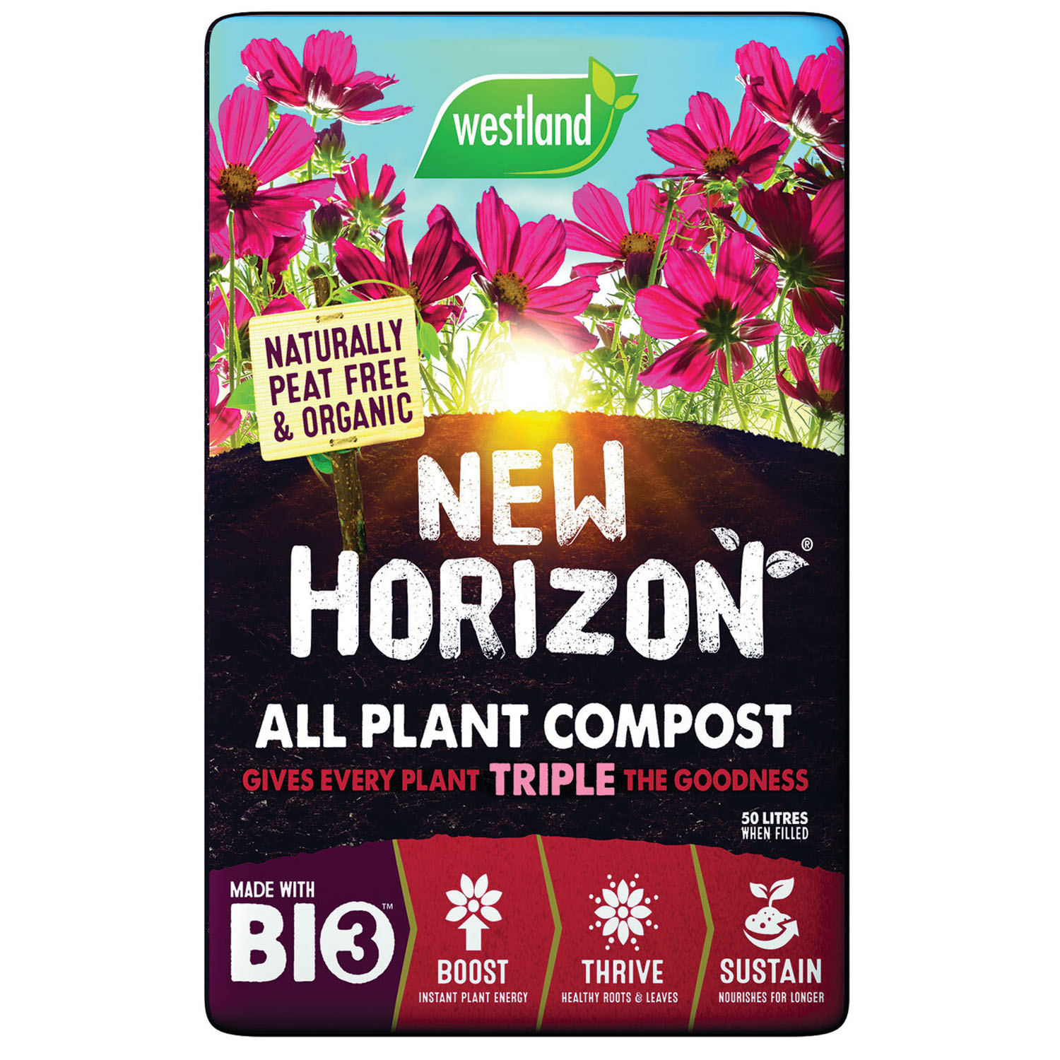 Westland New Horizon All Plant Compost 50L Image