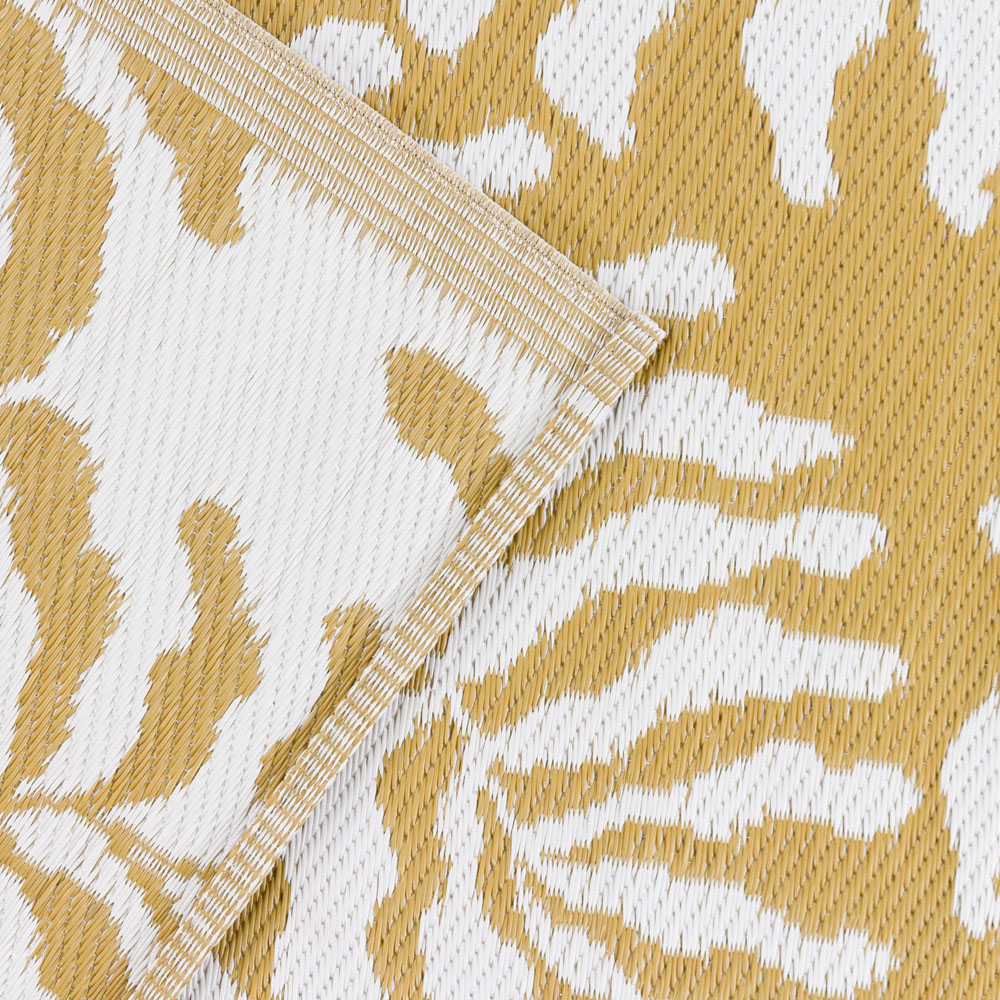 furn. Tocorico Mustard Recycled Outdoor Rug 120 x 180cm Image 5