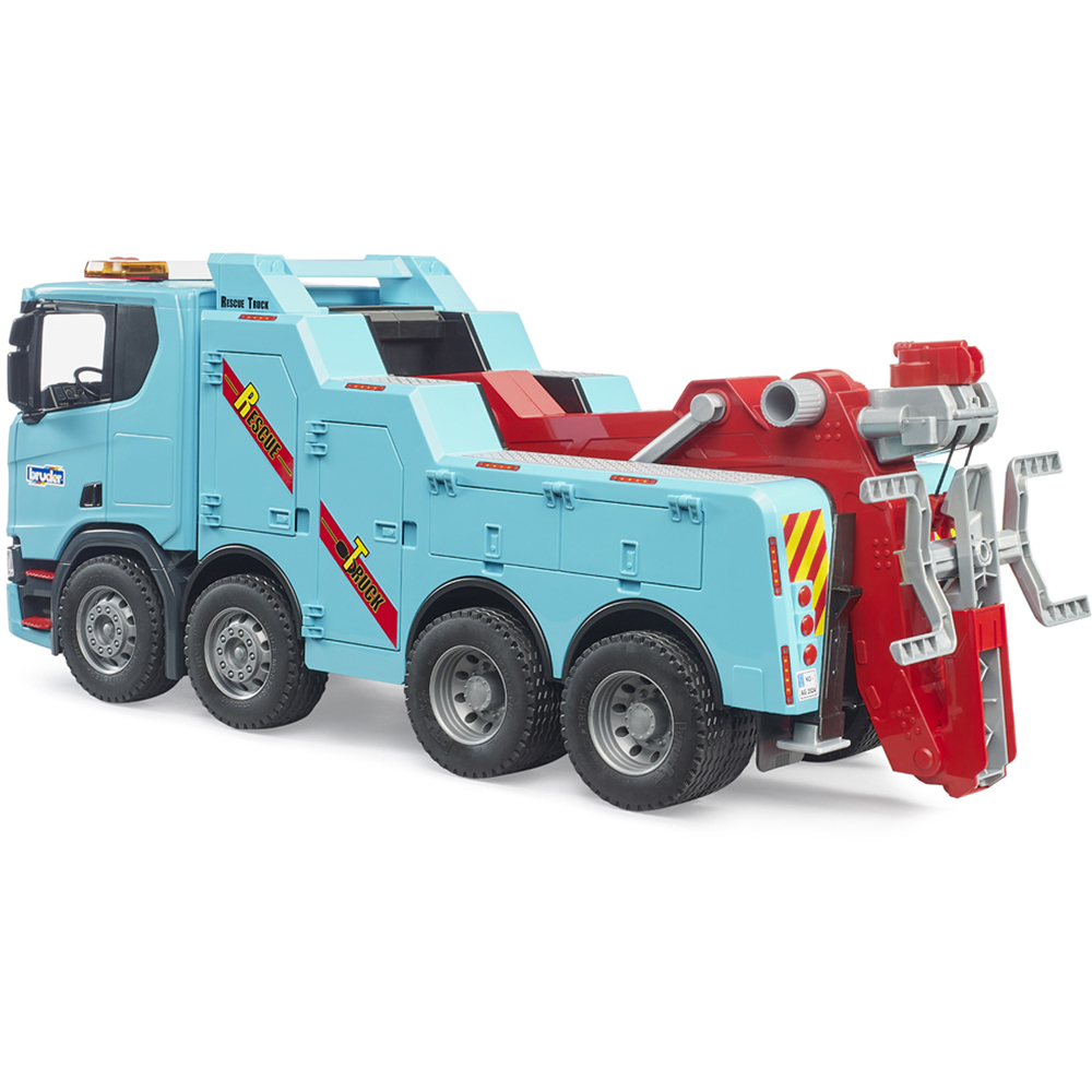 Bruder Kids Scania Super 560R Heavy Tow Truck with Light and Sound Module Playset Model Image 5