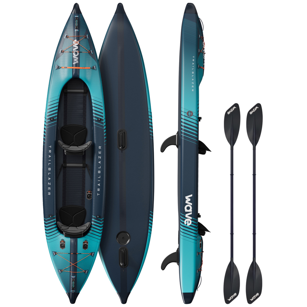 Wave Trailblazer 3.0 2 Person Navy Kayak Image 1
