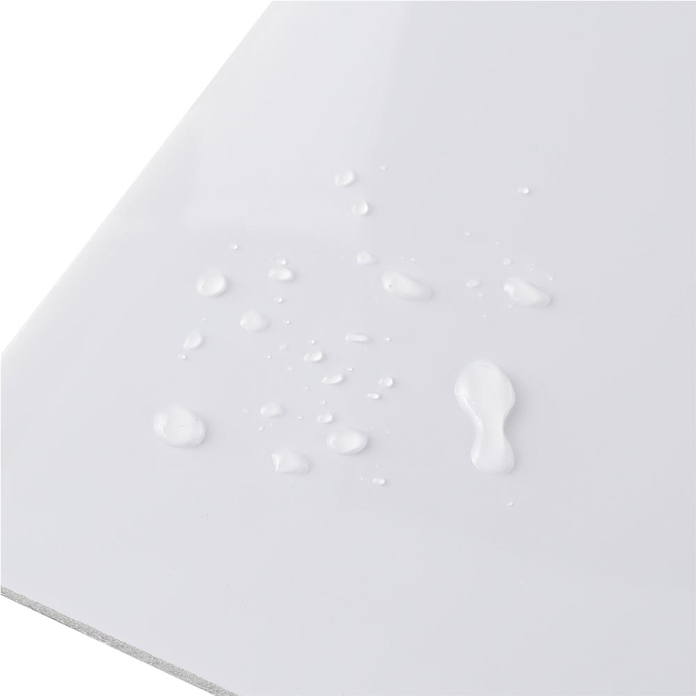 Living and Home Marble Patterned White Self Adhesive PVC Wall Sticker 10 Pack Image 7