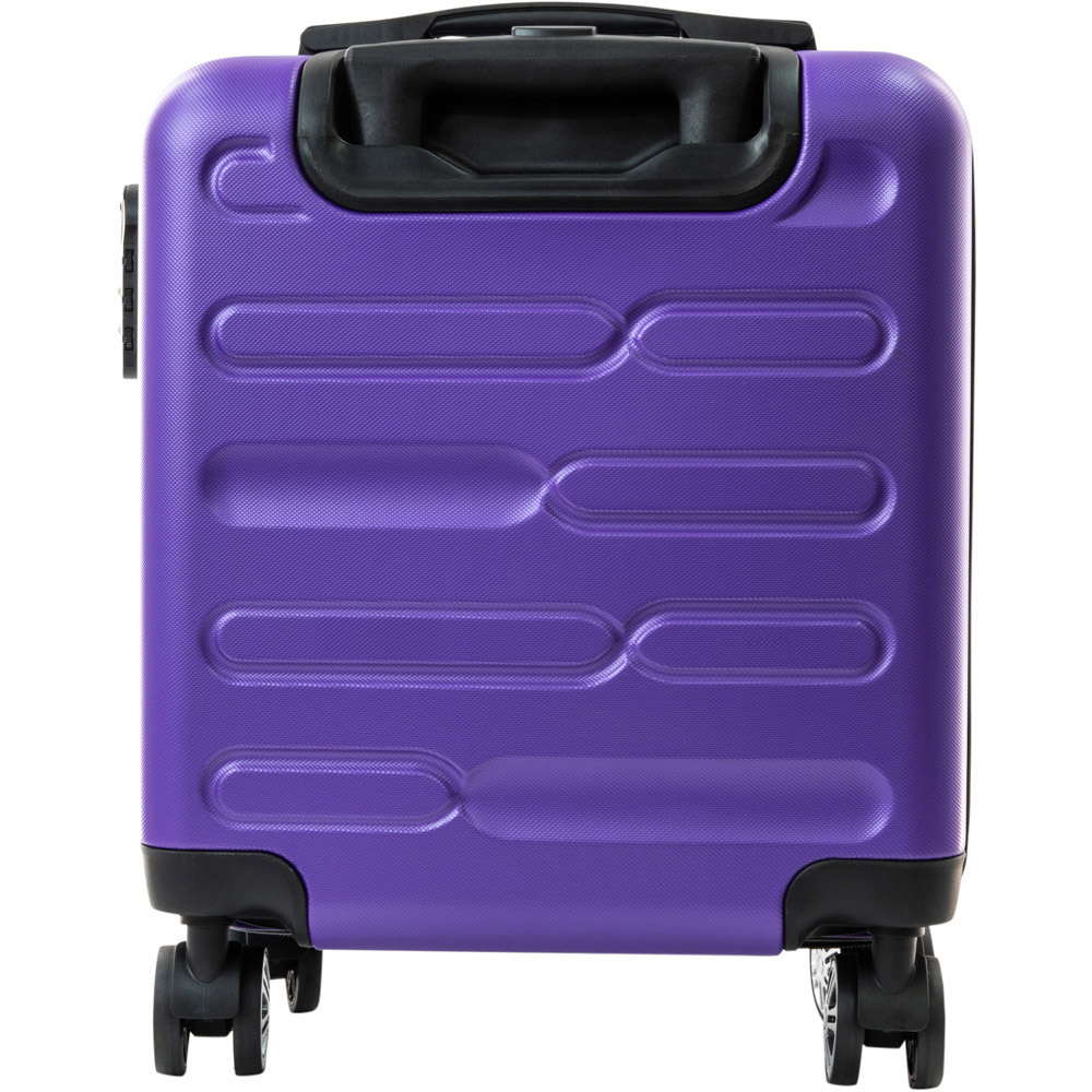 SA Products Purple Carry On Cabin Suitcase 45cm Image 4