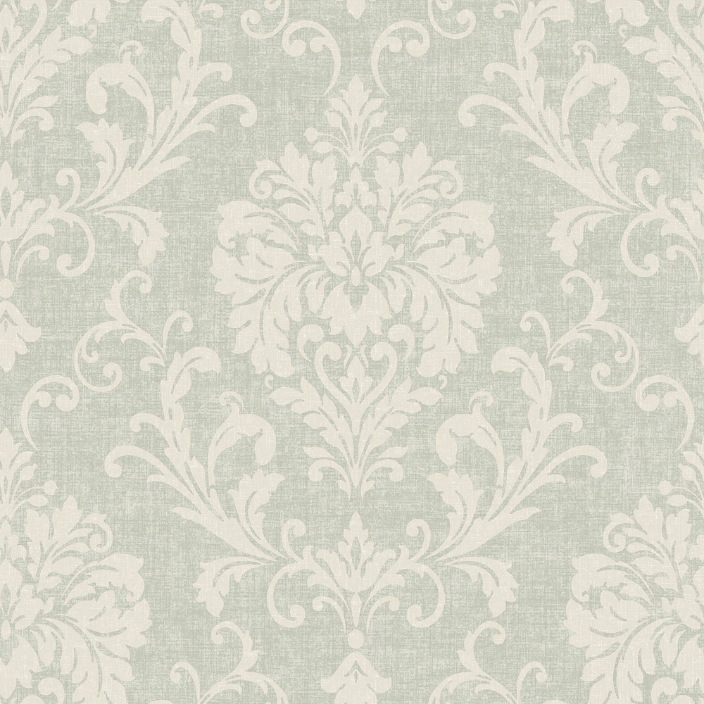 Richmond Damask Wallpaper Sage Image 2