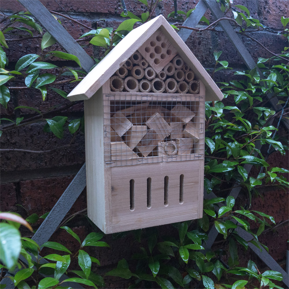 St Helens Wooden Insect House Image 2