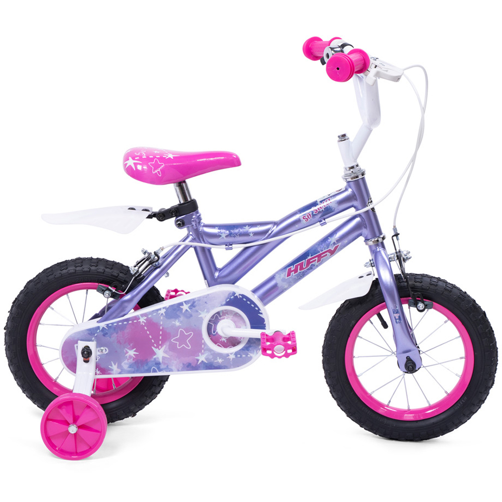 Huffy So Sweet 22250W Purple 12 inch Kids Bike Image 3