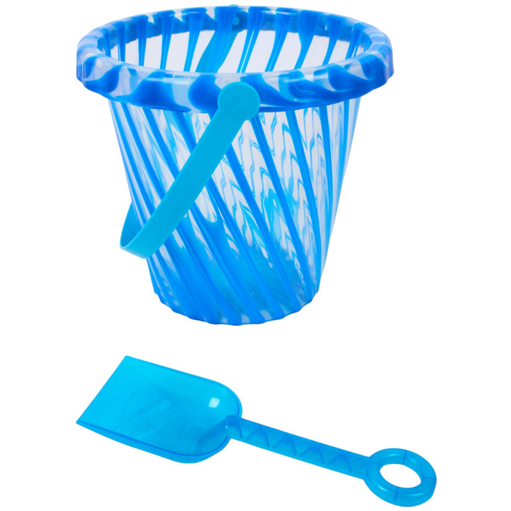 Transparent Marble Bucket and Spade Image 5