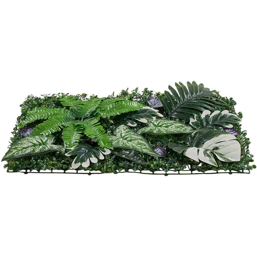 Living and Home Green Artificial Plant Wall Panel 40 x 60cm Image 2