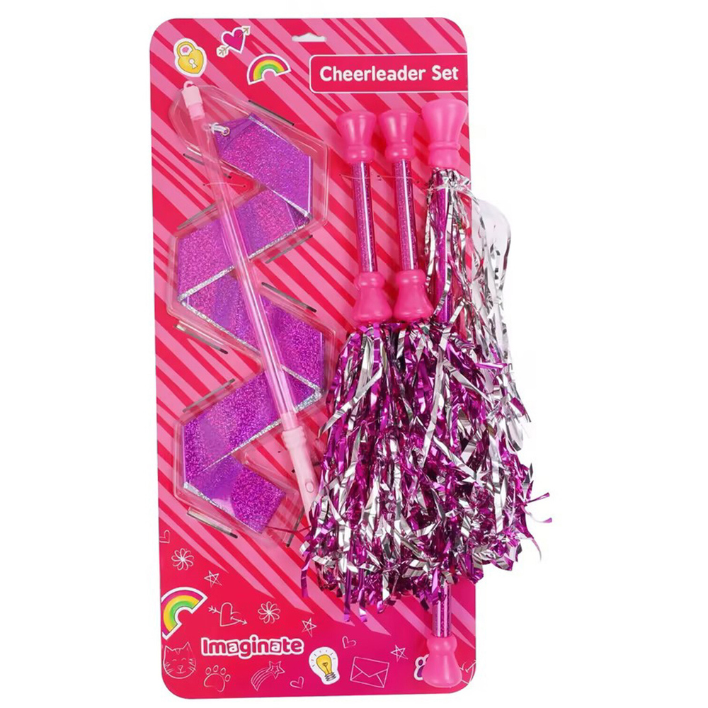 Cheerleader Set Pink Image 2