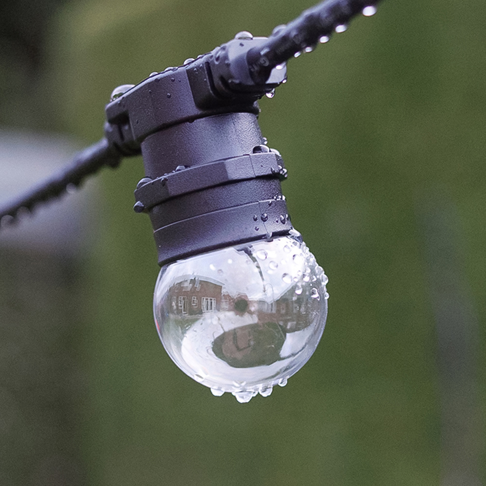 Eagle Connect G45 E27 Cold White LED Bulb with Clear Plastic Cover Image 3