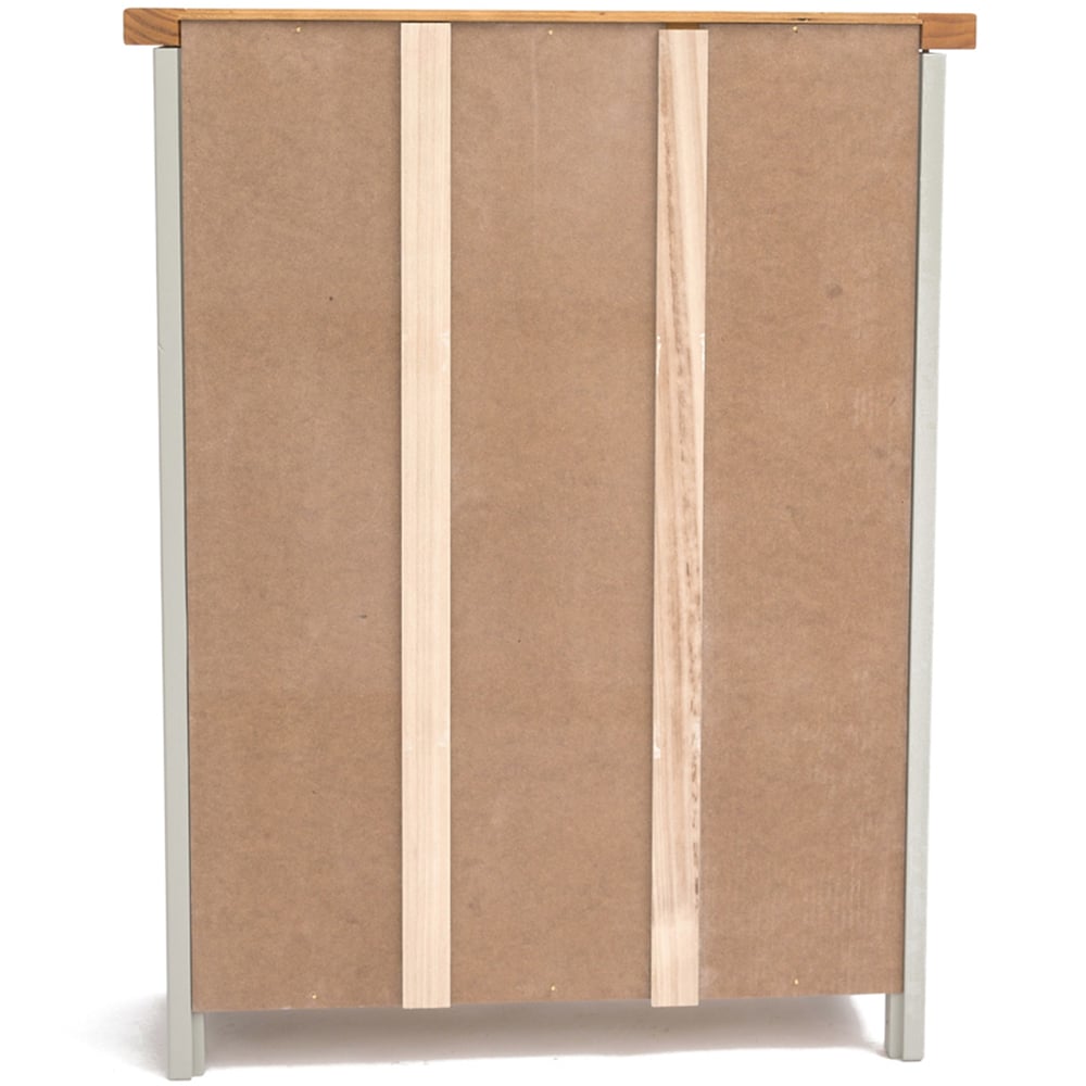 Loreo 3 Shelf Light Grey Bookcase Image 5