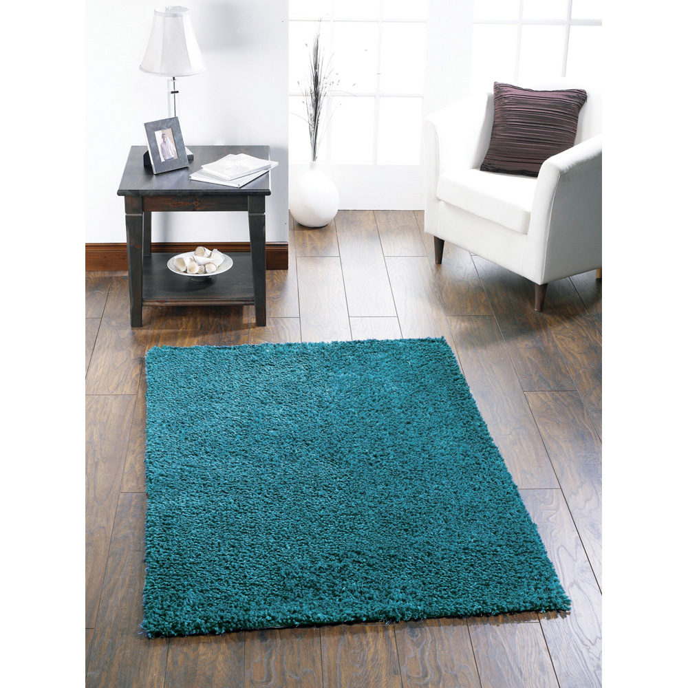 Origins Chicago Dark Teal Rug 90 x 150cm Image 2
