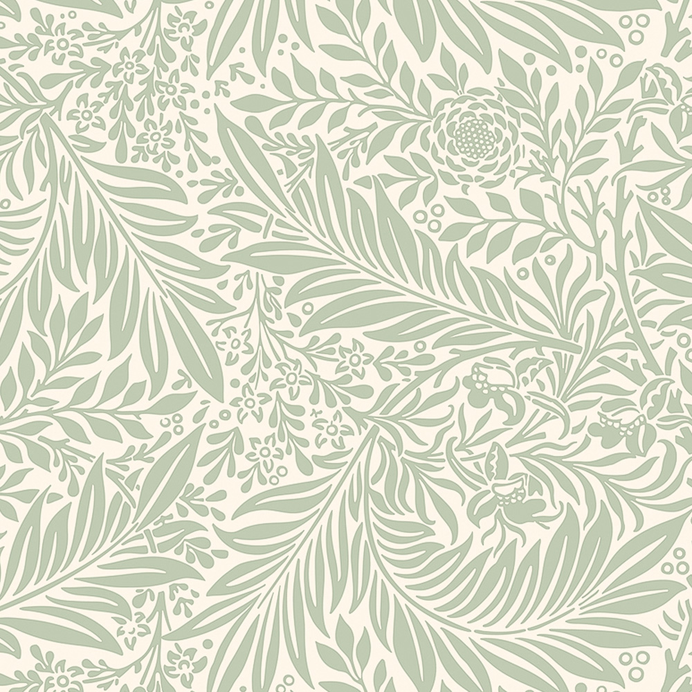Origin Murals Trailing Ferns Green Wall Mural Image 2