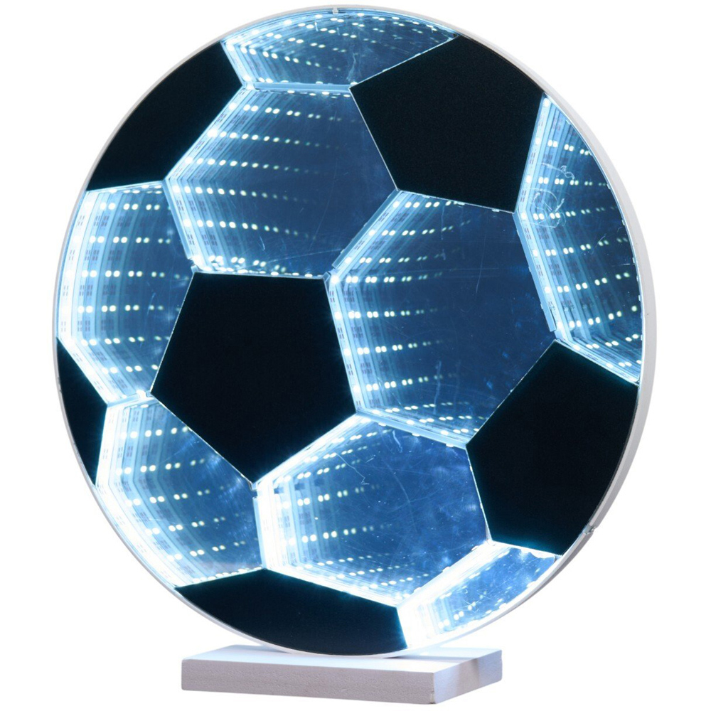 Football Infinity Neon Light White Image 3