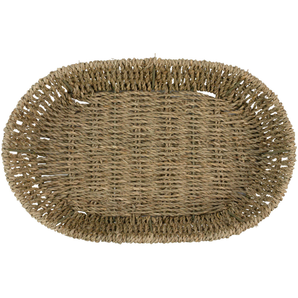 JVL Seagrass Oval Tray Image 5
