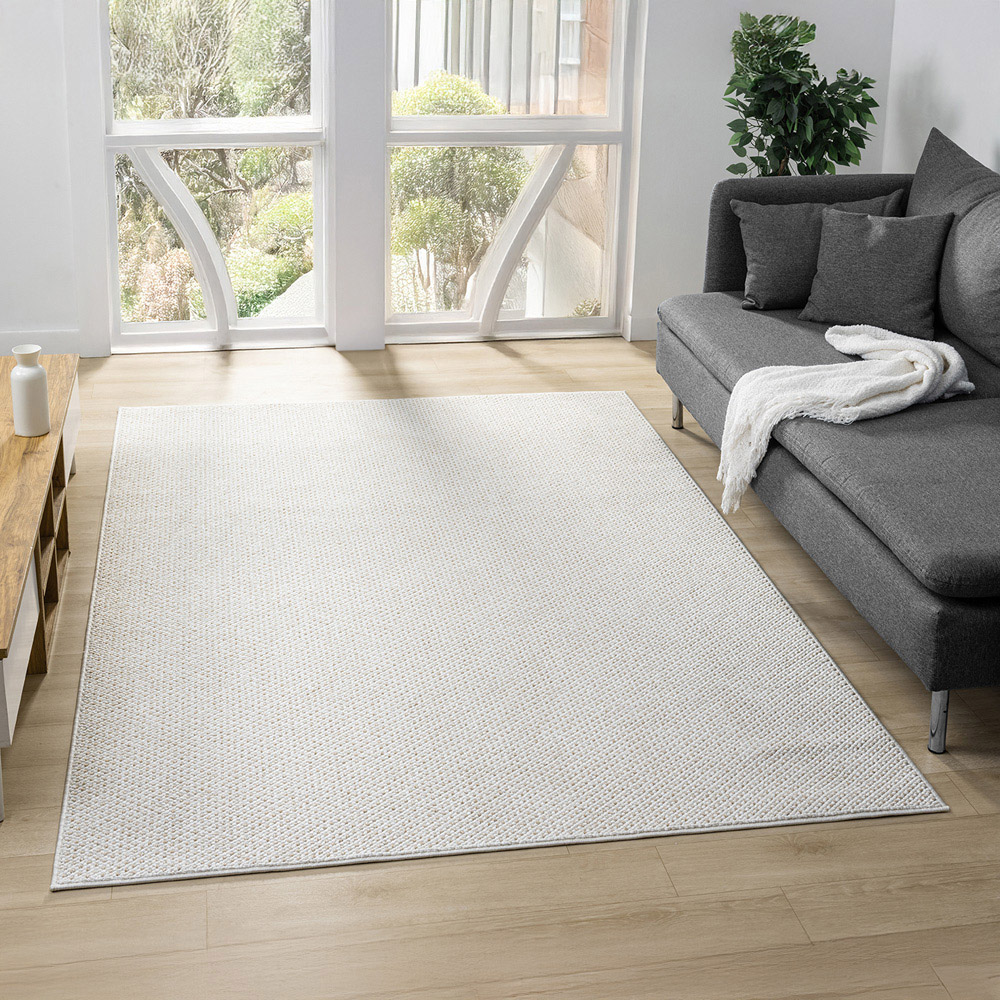 Desire Rugs Avior Cream Pebble Mottled Rug 200 x 290cm Image 2