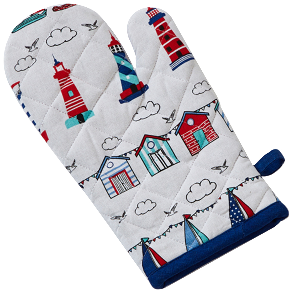 Highlands Homeware Nautical Oven Mitt Single Image 1