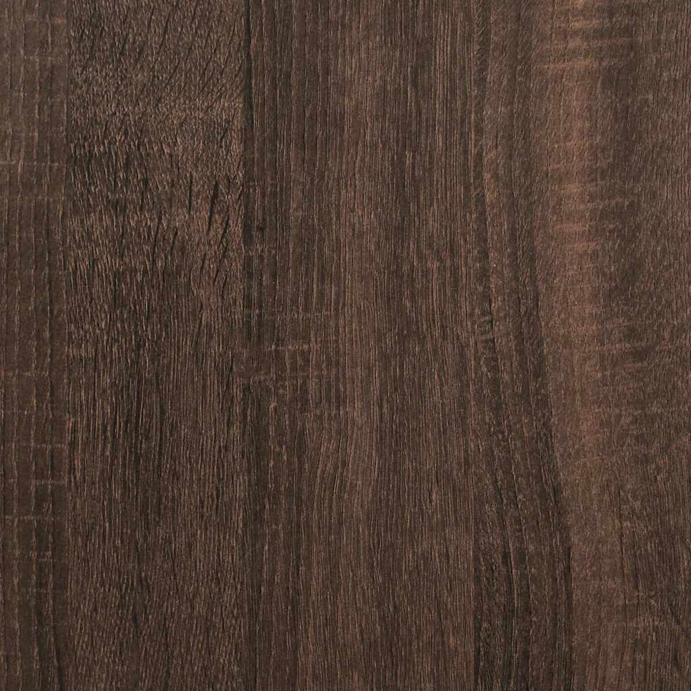 vidaXL 38 x 12 x 38cm Brown Wall Shelf Image 8