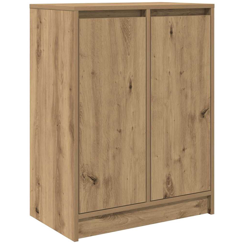 vidaXL 2 Door Artisan Oak Sideboard Image 2
