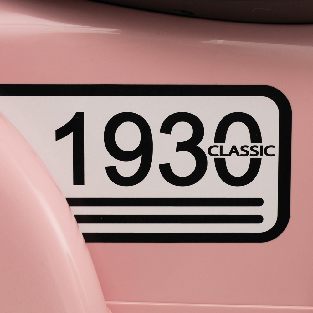 Costway Pink Kids Ride On Car with Under-seat Storage Space Image 4